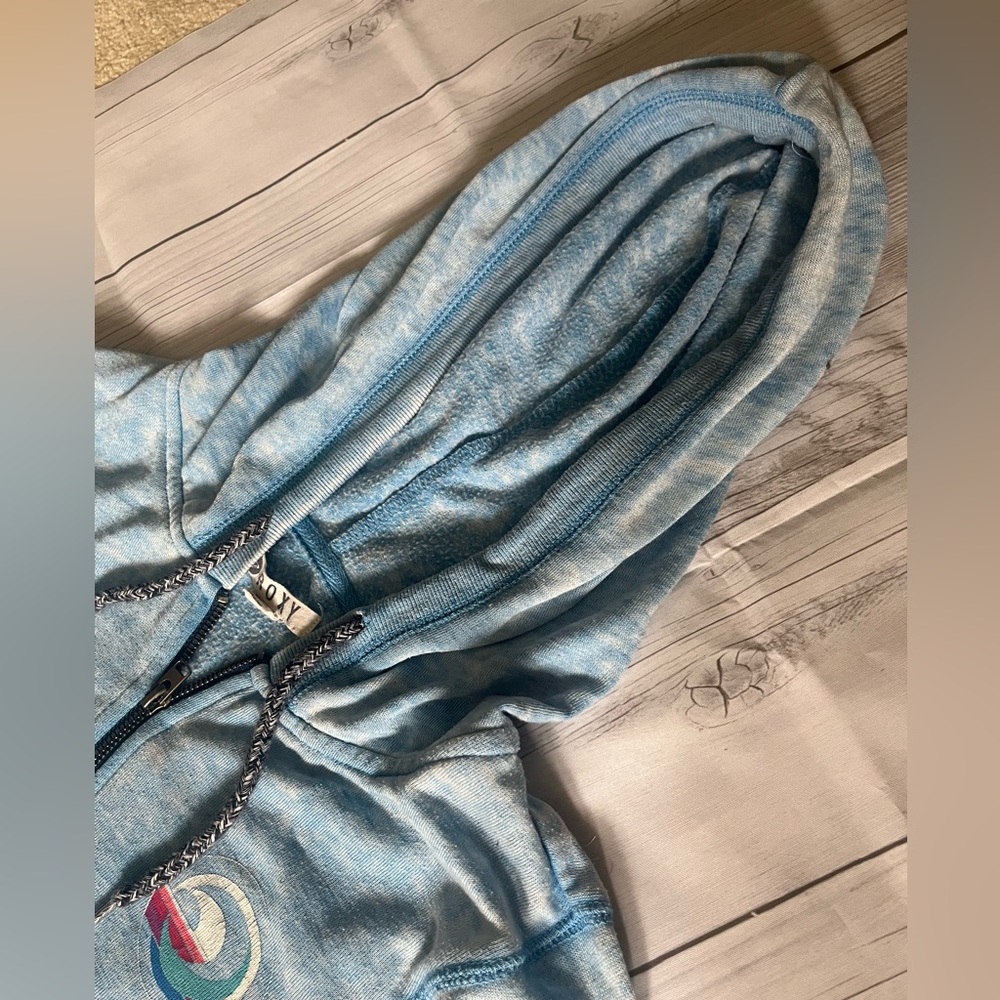 Vintage Roxy Y2K zip-up Hoodie Lightweight size XS - Picture 9 of 9